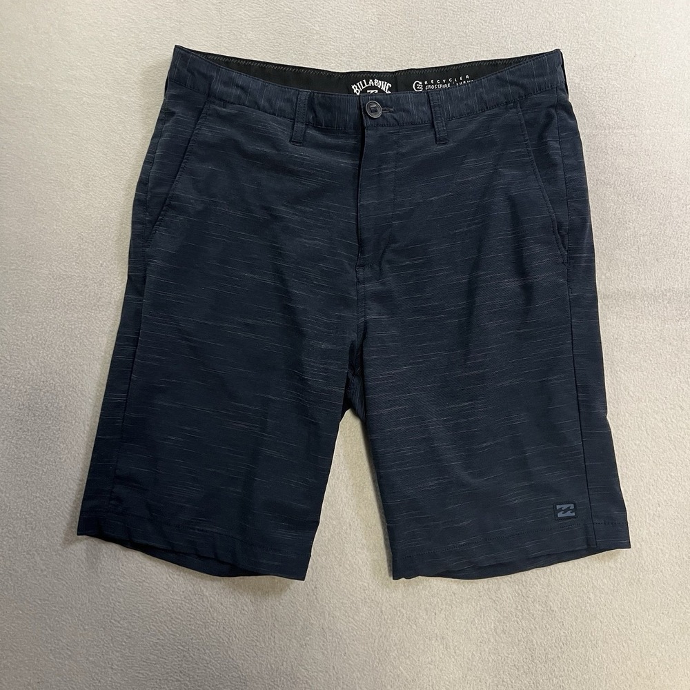Billabong Board Shorts Men's Size 32 Blue Striped Crossfire Recycler